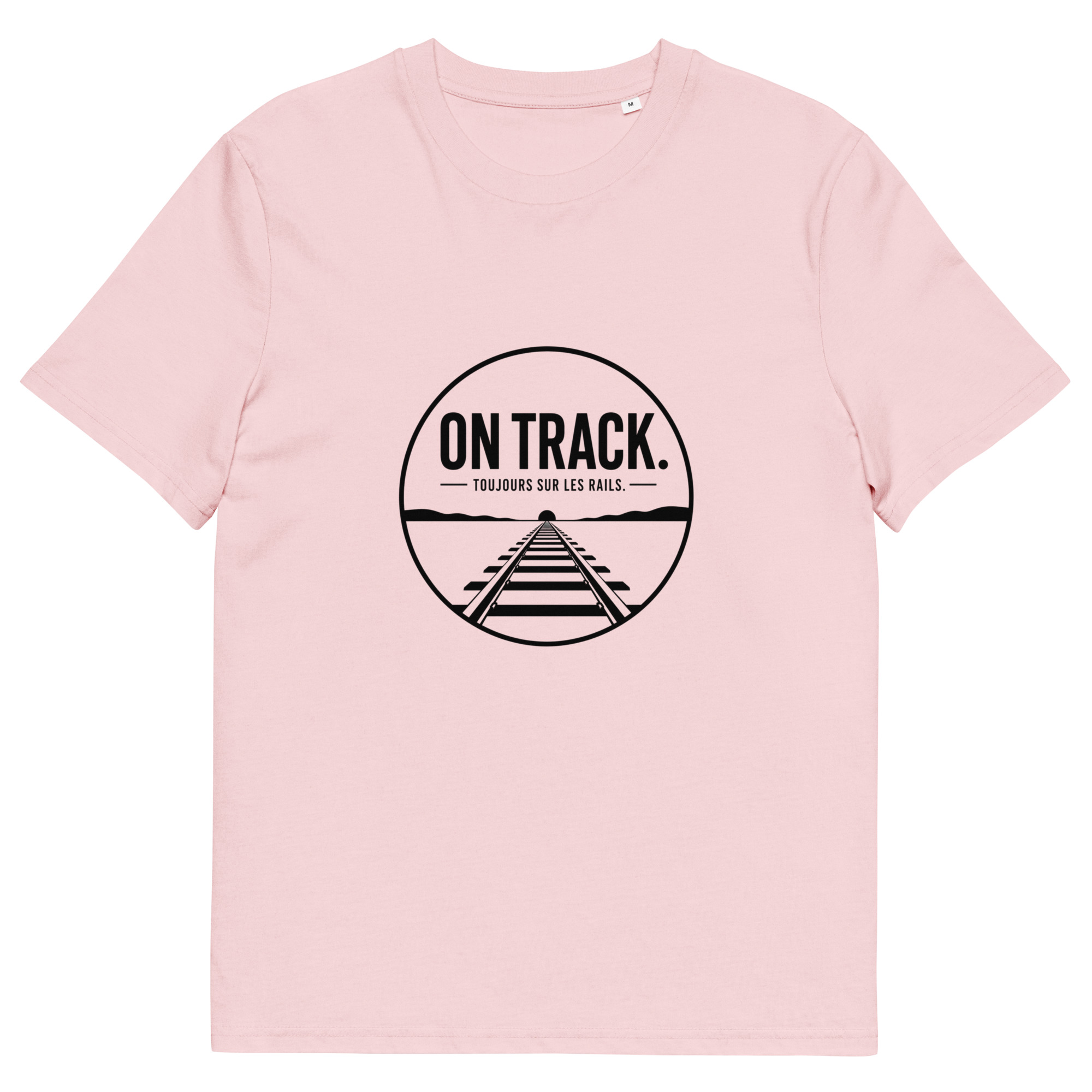 Unisex Organic Cotton T-Shirt On Track - Image 15