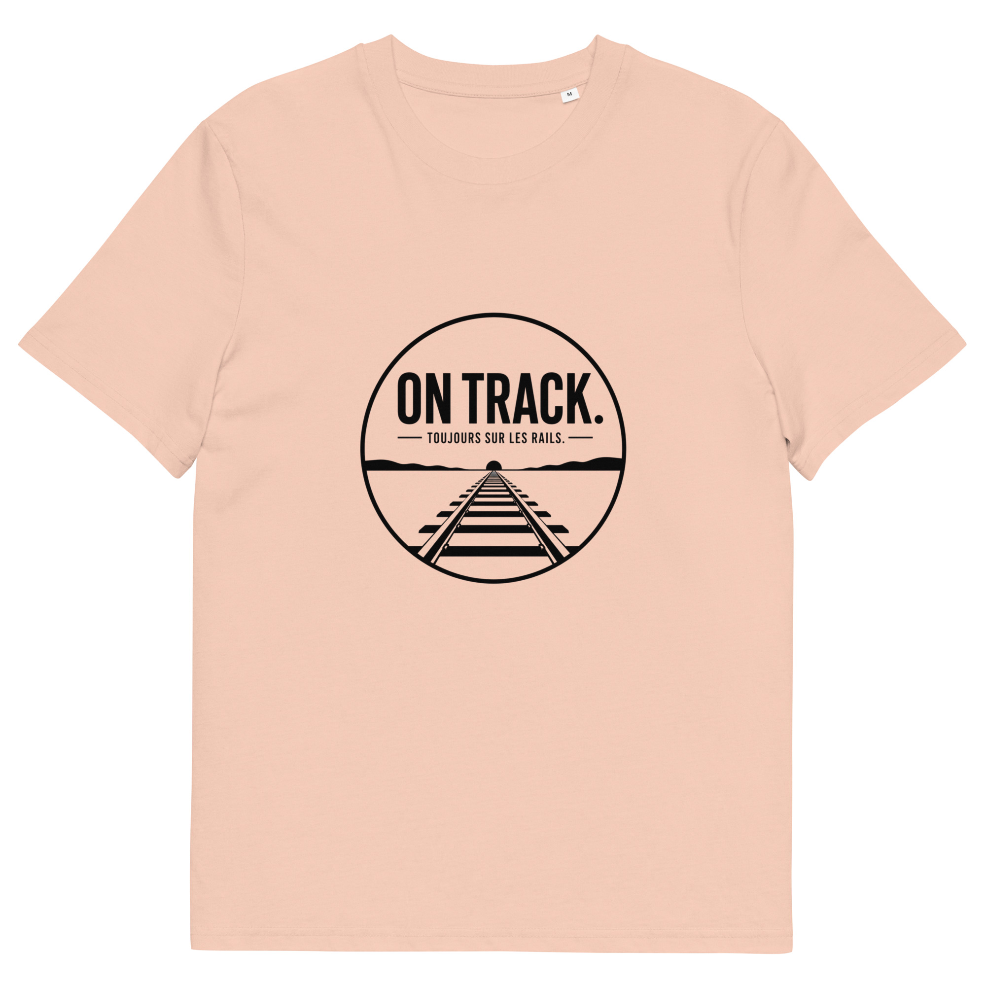 Unisex Organic Cotton T-Shirt On Track - Image 13