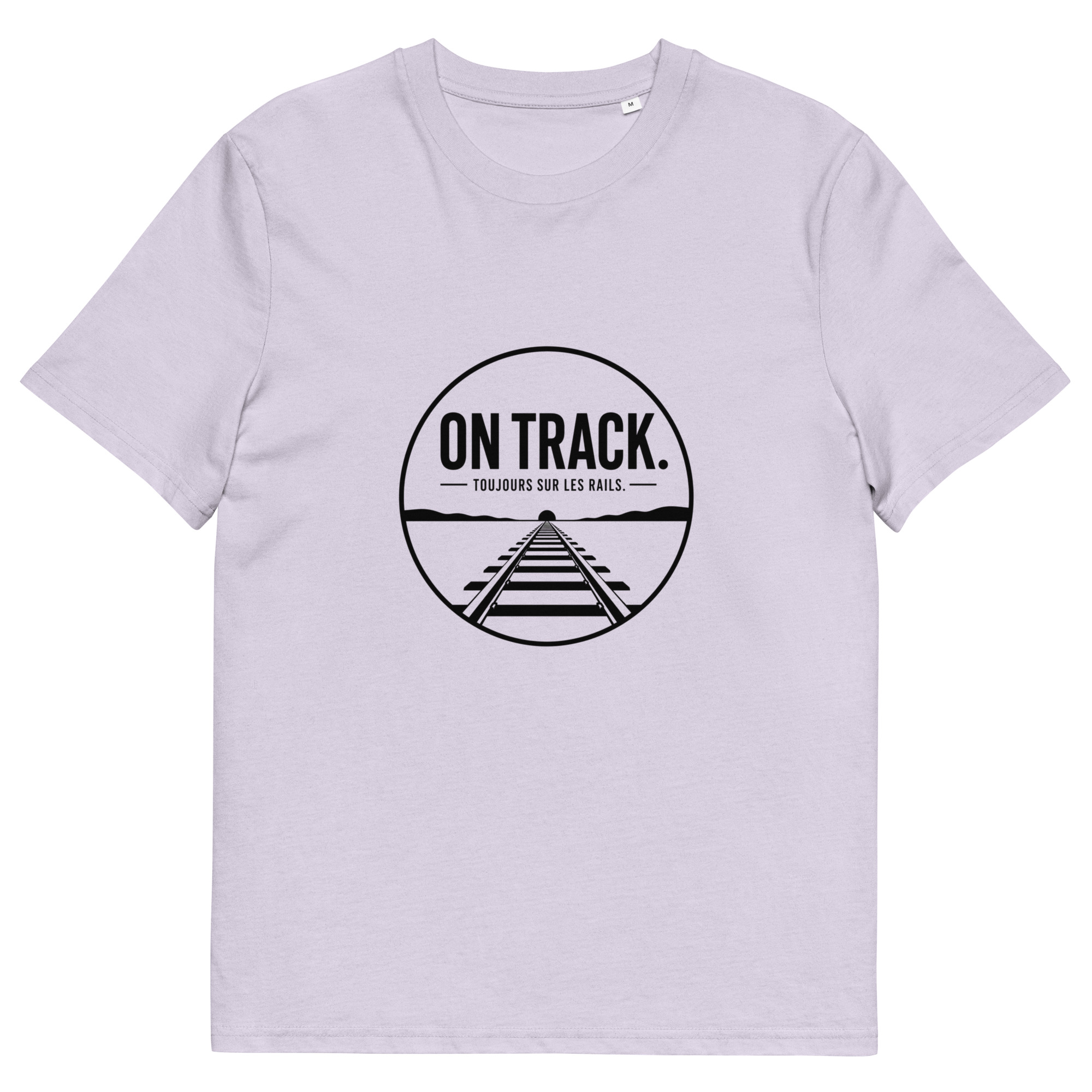 Unisex Organic Cotton T-Shirt On Track - Image 14